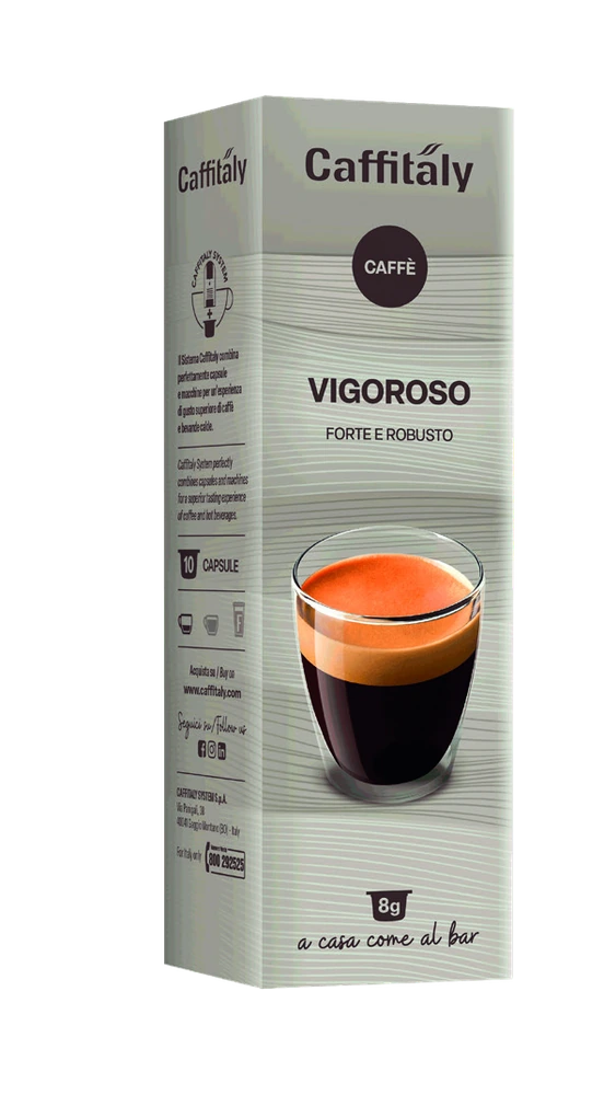 Vigoroso — pakovanje Caffitaly System kapsula